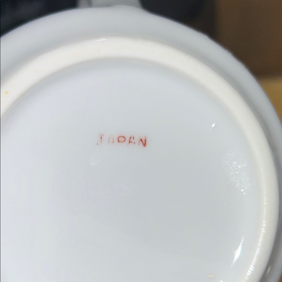 Vintage 70's Japanese White Glazed Ceramic - Picture 4 of 8